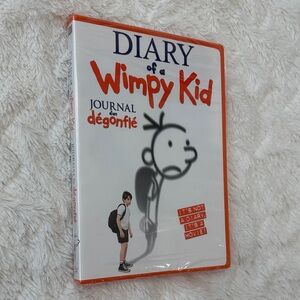 Diary of a Wimpy Kid DVD - Red and White